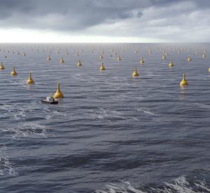 CorPower Ocean Wave Farm Illustration