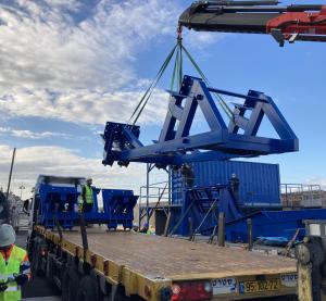 Eco Wave Power Jaffa Port Construction