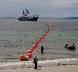 European Marine Energy Centre (EMEC) Cable Coming Ashore (EMEC)