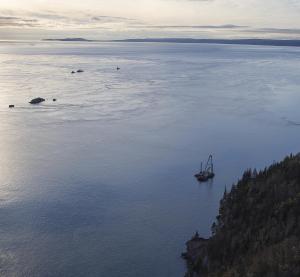 Fundy Ocean Research Center for Energy (FORCE) Sunset
