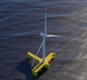 Floating Power Plant's Hydrogen Deck Model