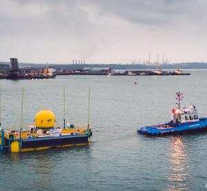 Marine Power Systems - WaveSub Falmouth Launch - Owen Howells Photography