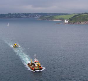 Marine Power Systems - WaveSub Falmouth Launch - Owen Howells Photography