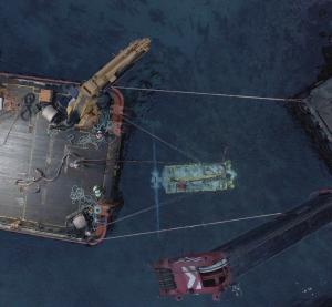 Nova Innovation Tidal Turbine (Aerial View)