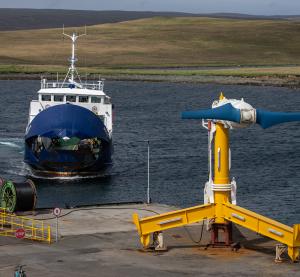 Nova Innovation T4 Turbine and Ferry