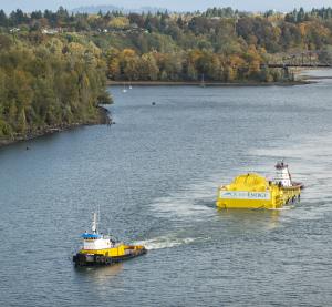 OceanEnergy - OE Buoy Portland Tow