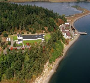 Pacific Northwest National Laboratory Marine Sciences Laboratory Sequim Bay Aerial
