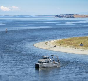 Pacific Northwest National Laboratory Resilience Hybrid Vessel Arrival in Sequim