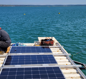 QED Naval Remote Control Solar Energy Scheme at Langstone