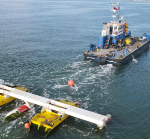 QED Naval Subhub tow to Langstone