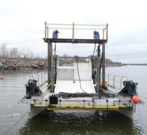 Waterotor Deployment in River