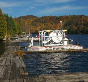 Waterotor Deployment in River
